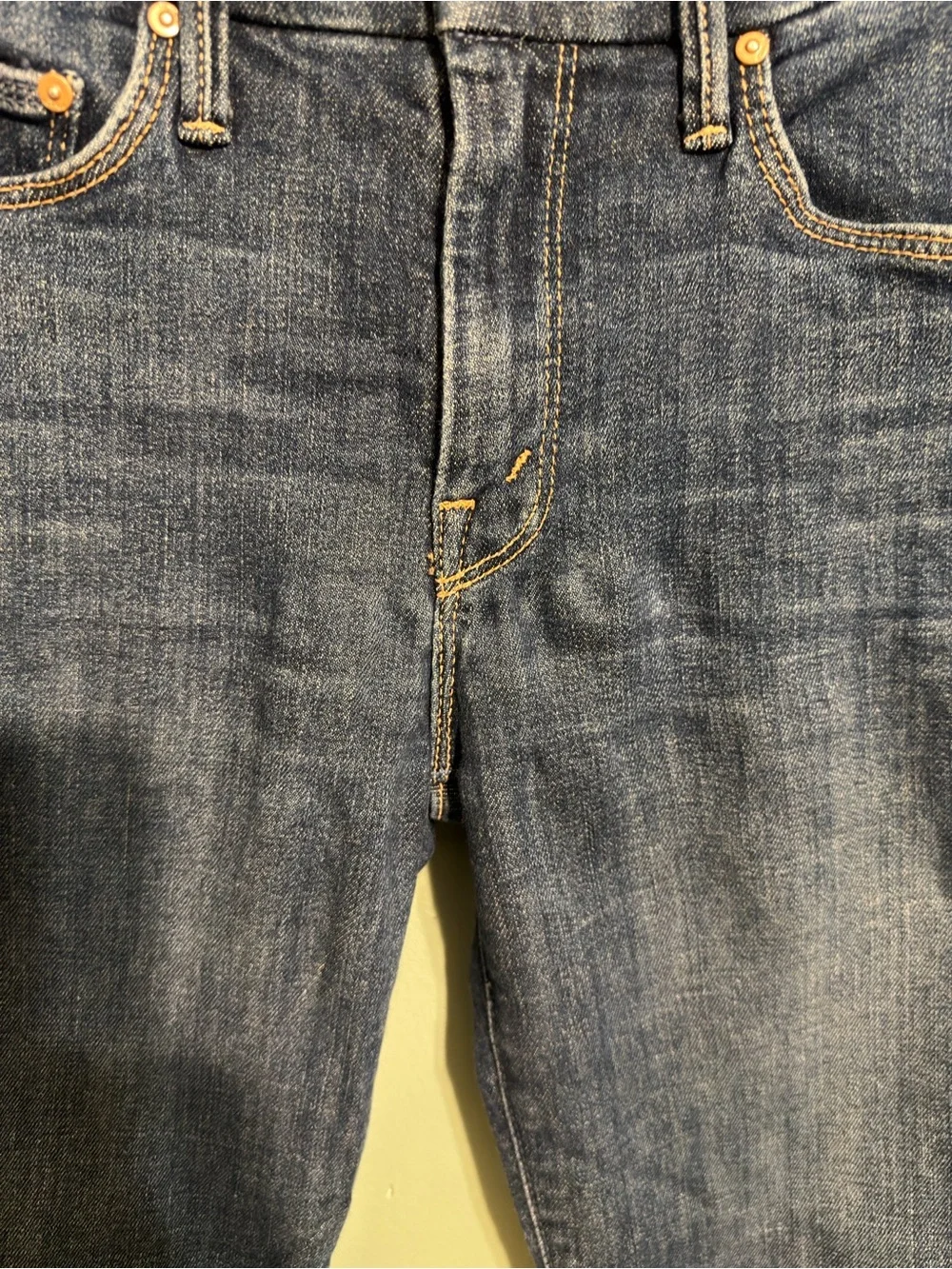 MOTHER The Looker Fray Ankle Skinny Jeans Girl Crush Size 24